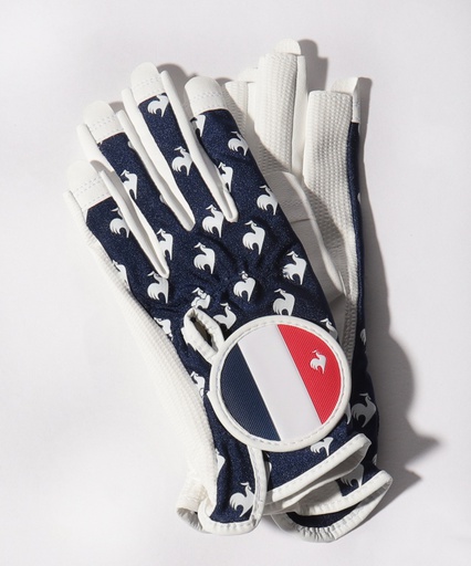 女性專用三色雙手高爾夫球手套 防曬 UPF50+ 全天候設計