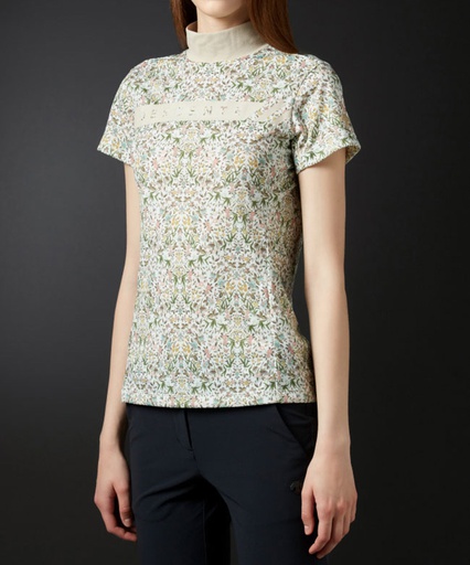 Liberty 印花小高領衫