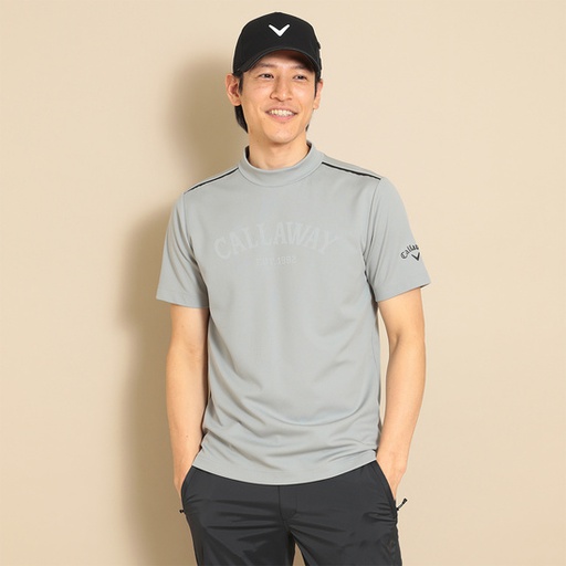 CALLAWAY 圖案標誌短袖仿領上衣