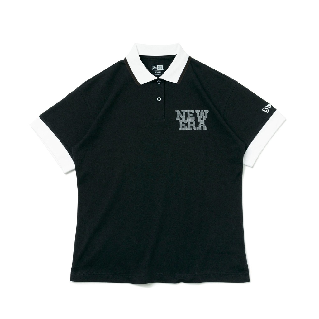 【Golf】 女式圓點短袖 Polo 衫