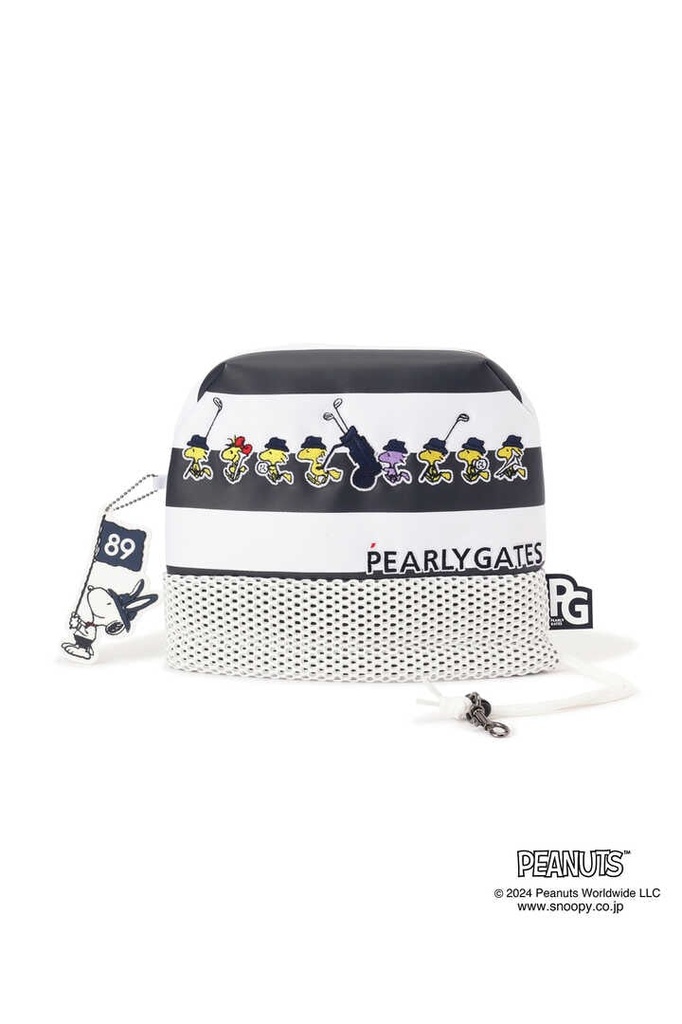 SNOOPY 史努比鐵桿套<條紋圖案>