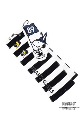 [0534184549] SNOOPY 毛巾&lt;條紋圖案&gt;